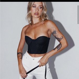 Endless Love Corset Top Black Princess Polly
